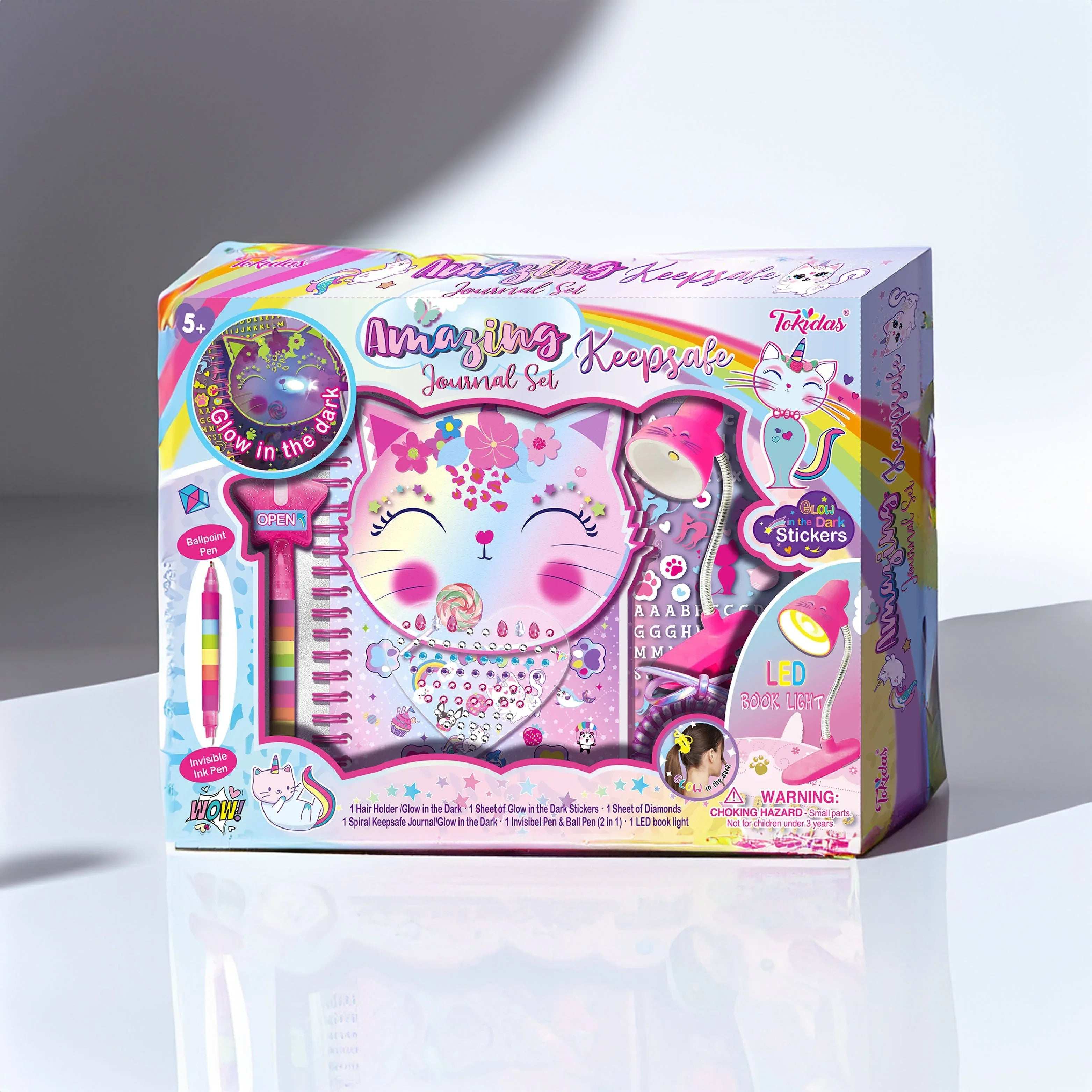 Tokidas Glow in the Dark Amazing Keepsafe Journal Set for kids in Kuwait